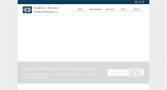 Desktop Screenshot of hbclawyers.com